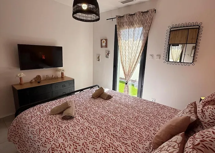 Villa Neuve Piscine Bali Spa Vue Pyrenees 5 Min Cite Carcassonne