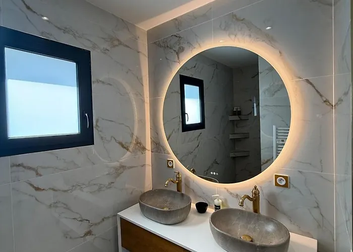 Villa Neuve Piscine Bali Spa Vue Pyrenees 5 Min Cite Carcassonne